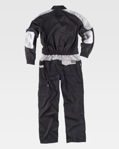 Tuta da lavoro alta visibilità Issaline blu, zip nascosta, regular fit