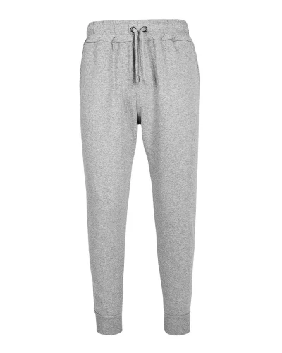 Pantalone sportivo stretch uomo Made in Italy cotone| Cenere