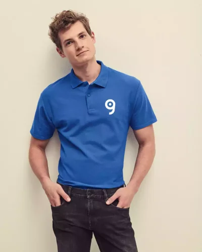 Polo uomo cotone 185g/m² manica corta Regular