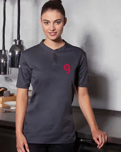 Camicia da lavoro a maniche corte da donna Performance
