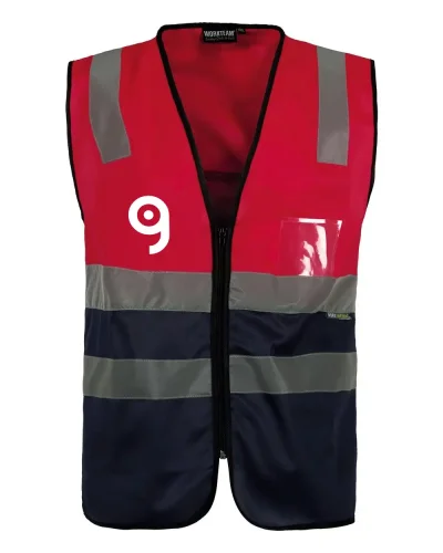Gilet Alta Visibilità EN ISO 20471 Classe 1 Imbottito