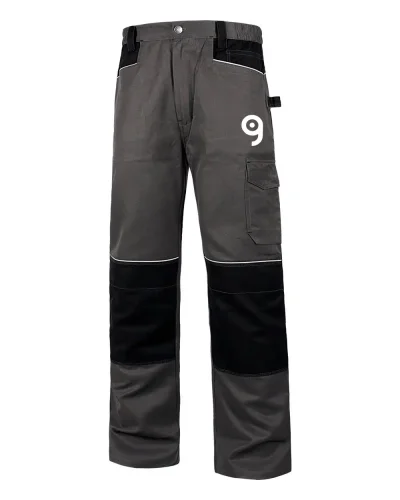 Pantalone da lavoro Spazo, rinforzato, dettagli rifrangenti