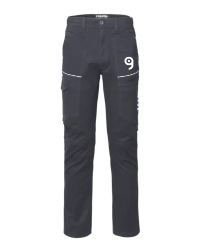 Pantalone da lavoro R-Stretch Uomo multitasche in cotone elasticizzato