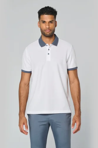 Polo piqué uomo : performance traspirante ed elegante