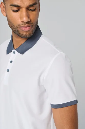 Polo piqué uomo : performance traspirante ed elegante