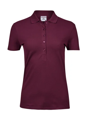 Polo donna Luxury Stretch  cotone elasticizzato colori moda