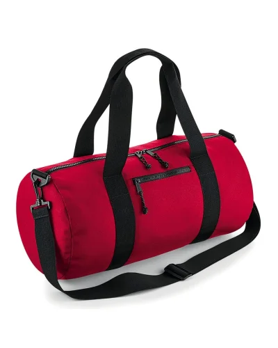 Barrel Bag riciclata 20L 100% poliestere con dettagli rifrangenti