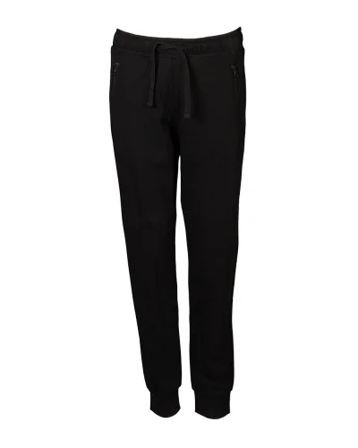 Pantalone uomo Honduras Fleece con zip Black