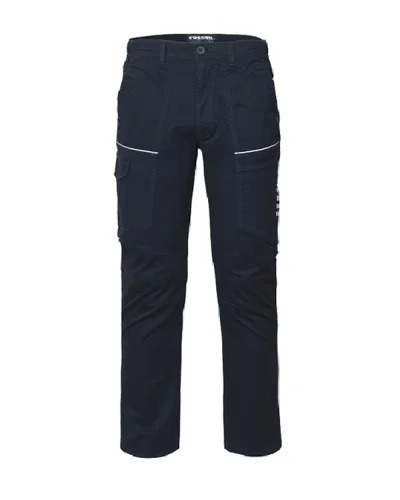 Pantalone da lavoro invernale R-Stretch Beta, cotone stretch Blu