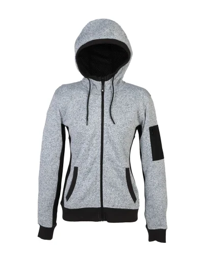 New Quebec Lady Giacca Maglia Donna Light Grey