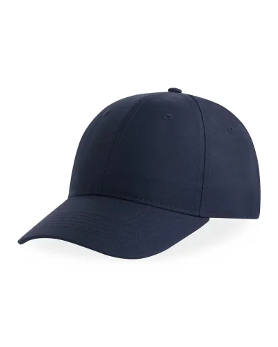 Cappellino baseball Recy 100% poliestere riciclato 6 pannelli Navy