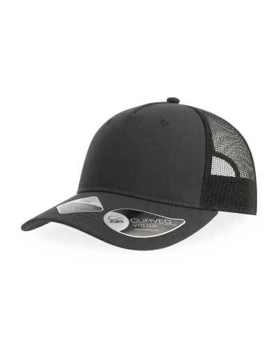 Cappellino trucker Zion 6 pannelli slim in poliestere riciclato