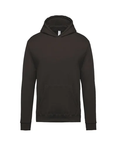 Felpa bambino  cappuccio foderato regular fit Dark Grey