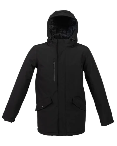 Giubbotto Alaska Man da Uomo, imbottito antivento Black