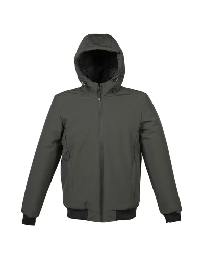 London Heavy Giubbotto impermeabile uomo soft piuma Army Green