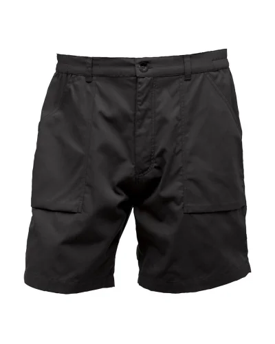 Pantaloncini New Action neri, idrorepellenti, elastici, robusti Black