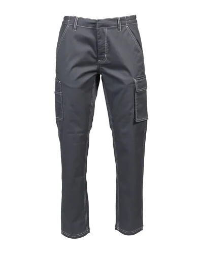 Vigo Lady pantalone multitasche stretch, robusto e comodo Grey