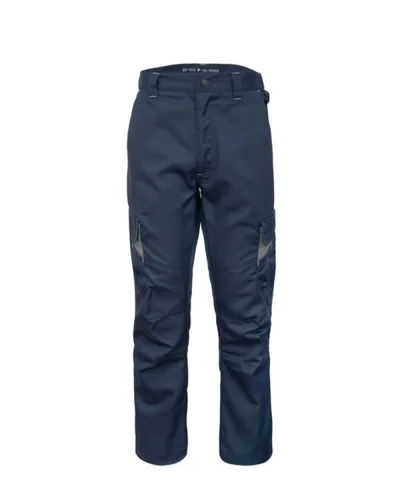 Pantalone da lavoro Re-use: multi-tasche, regular fit Blu