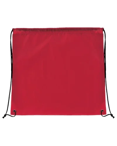 Sacca sportiva in poliestere 210D Rosso