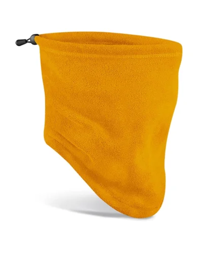 Scaldacollo Recycled in pile Ralawise 100% poliestere riciclato Mustard