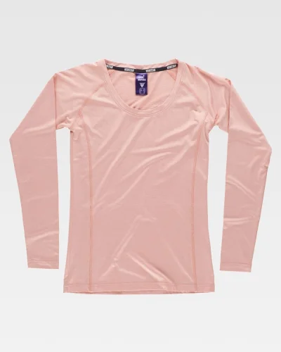 T-shirt Donna Sportiva Raglan Manica Lunga Tecnica