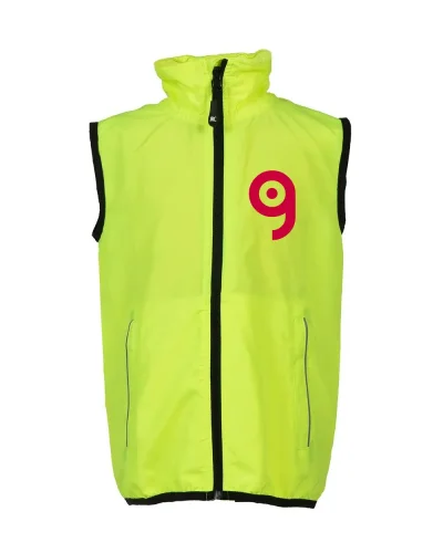 Gilet Fiume Bambino Nylon Fluo Rifrangente Cappuccio
