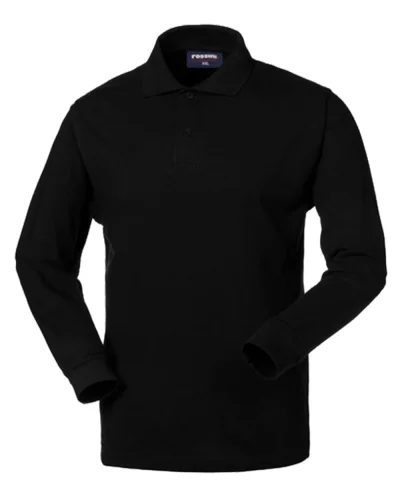 Polo Uomo Manica Lunga Tiger Nero