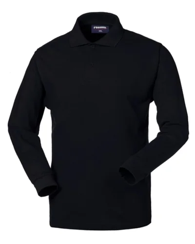 Polo Uomo Manica Lunga Tiger Blu