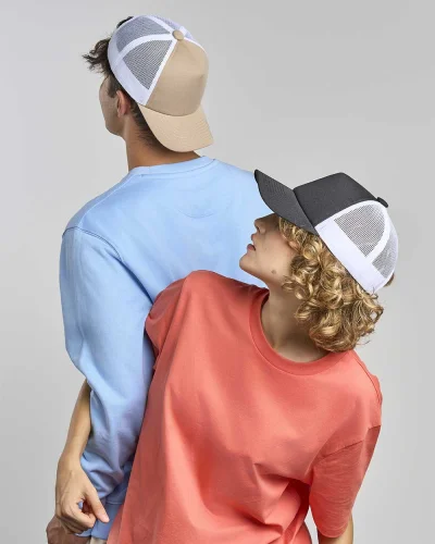Cappellino Record 5 Pannelli Slim Unisex 100% Cotone Vari Colori