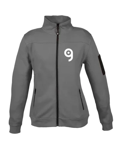 Felpa Giacarta Lady donna, zip lunga regular fit