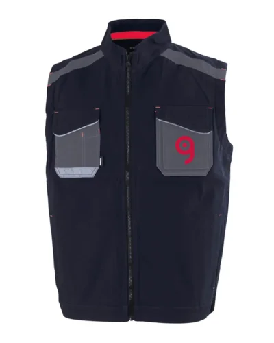 Gilet da lavoro UltraFlex  canvas stretch rifrangente