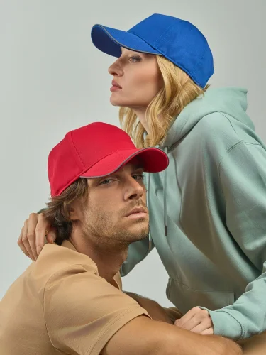 Cappellino Reflect 6 pannelli con dettagli riflettenti