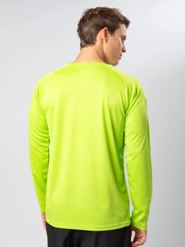 Run LS T-shirt manica lunga traspirante 100% poliestere