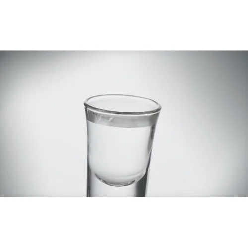 SONGO Bicchiere Shot in Vetro 28 ml Trasparente Ø4,5x7,1 cm