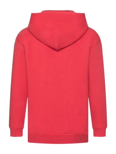 Felpa bambino zip intera cappuccio cotone poliestere