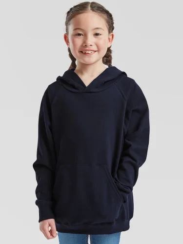 Felpa leggera bambino con cappuccio