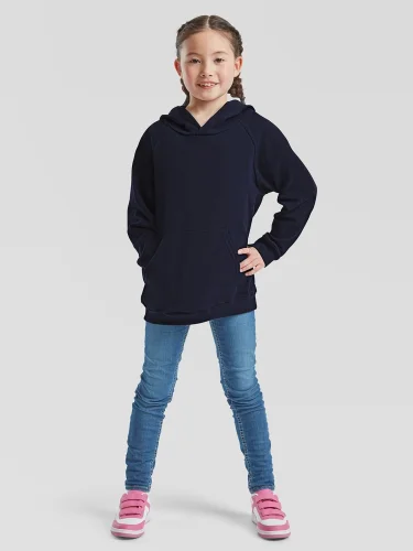 Felpa leggera bambino con cappuccio
