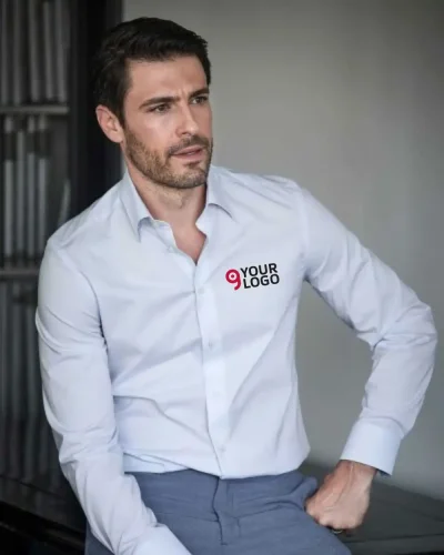 Camicia Uomo  Stretch Cotone Sagomata