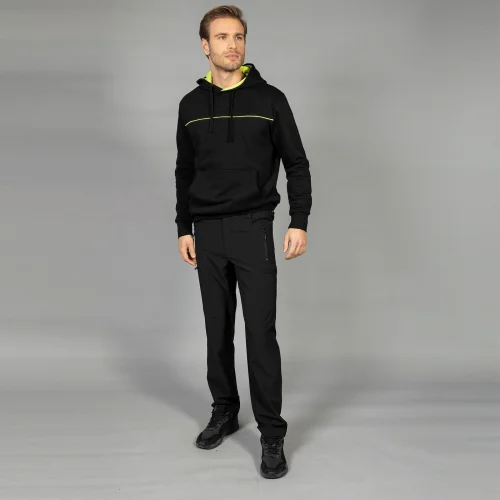 Alghero Man pantalone elasticizzato regular uomo zip