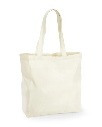 Maxi Tote Shopper  cotone biologico, naturale eco Natural