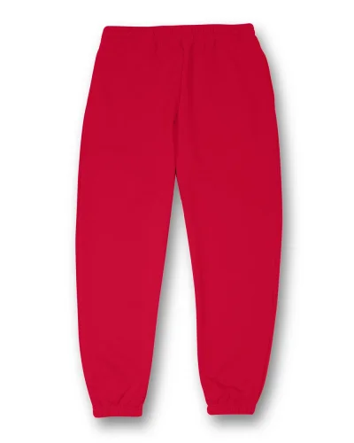 Tommy Urban Fit Pantalone Unisex in Felpa Rosso