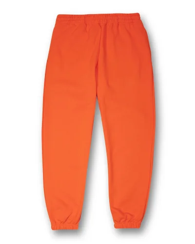 Nyco Pantaloni Urban Fit Unisex in Felpa Soft Arancio