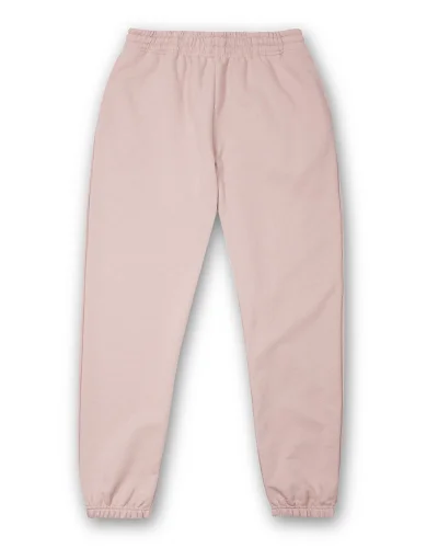 Nyco Pantaloni Urban Fit Unisex in Felpa Soft Rosa Polvere