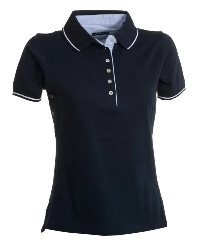 Polo Donna Leeds Cotone Leggero Manica Corta
