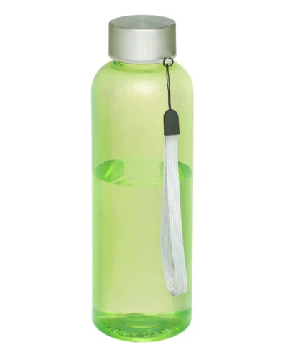Bodhi Borraccia Sportiva 500ml Resistente BPA Free con Cinturino Lime Green Trasparente