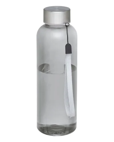 Bodhi Borraccia Sportiva 500ml Resistente BPA Free con Cinturino Nero Trasparente