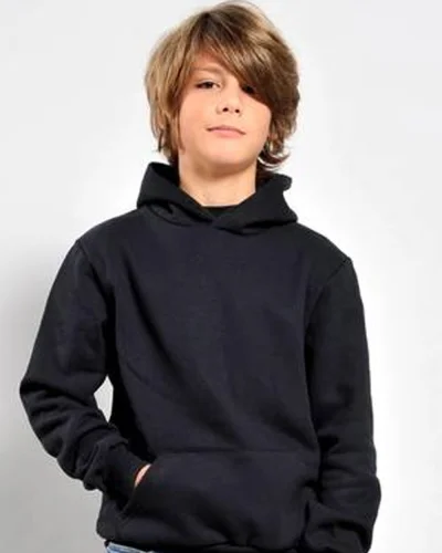Felpa bambino in french terry con zip, cotone, regular fit