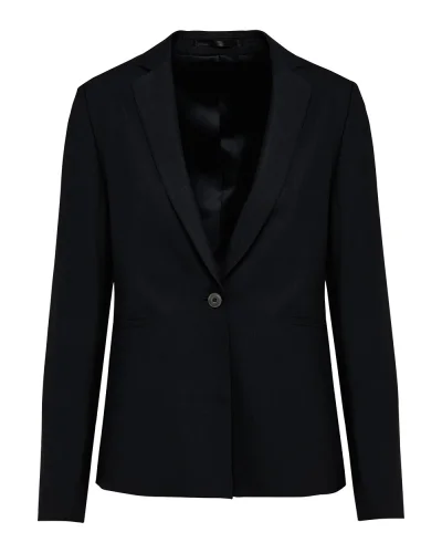 Blazer donna Elegance con Stile sartoriale, slim fit Black