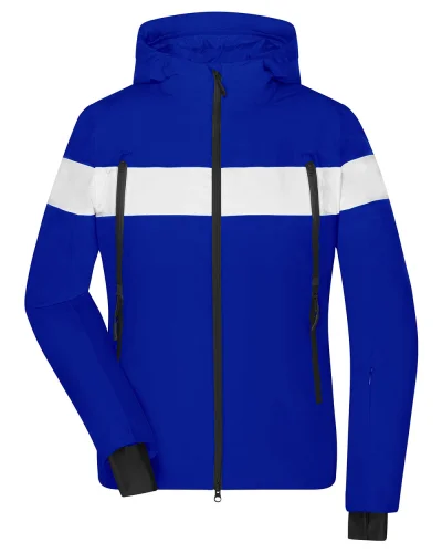 CMP Giacca da Sci Donna Impermeabile Invernale con Cappuccio Electric-blue/white
