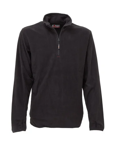 Maglia da lavoro Artic micropile slim fit con foro pollice Black carbon